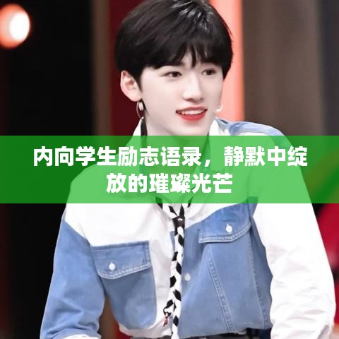 內(nèi)向?qū)W生勵志語錄，靜默中綻放的璀璨光芒