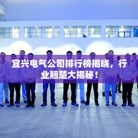 宜興電氣公司排行榜揭曉，行業(yè)翹楚大揭秘！