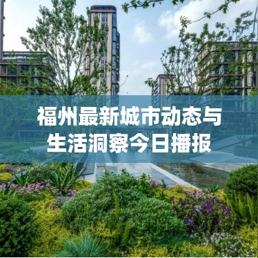 福州最新城市動態(tài)與生活洞察今日播報
