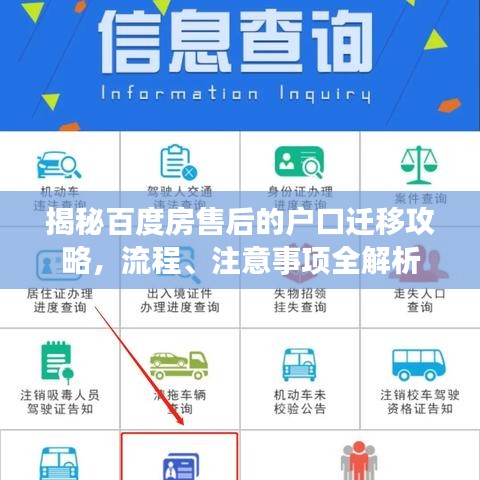 揭秘百度房售后的戶口遷移攻略，流程、注意事項(xiàng)全解析