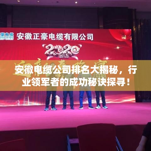 安徽電纜公司排名大揭秘，行業(yè)領(lǐng)軍者的成功秘訣探尋！