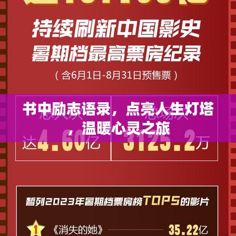 書中勵志語錄，點亮人生燈塔，溫暖心靈之旅