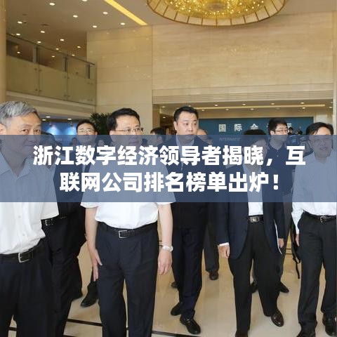 浙江數(shù)字經(jīng)濟(jì)領(lǐng)導(dǎo)者揭曉，互聯(lián)網(wǎng)公司排名榜單出爐！