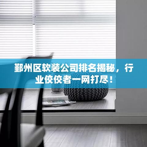 鄞州區(qū)軟裝公司排名揭秘，行業(yè)佼佼者一網(wǎng)打盡！