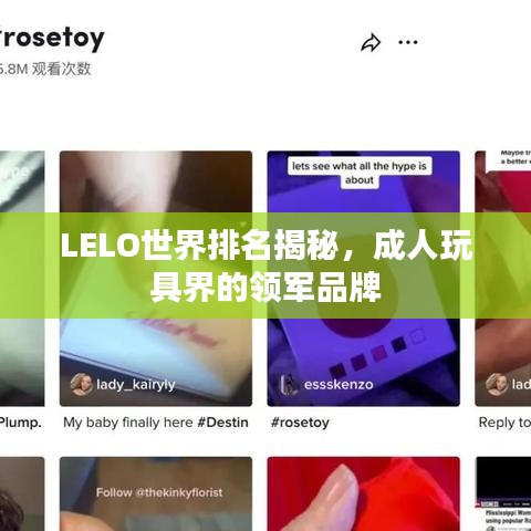 LELO世界排名揭秘，成人玩具界的領(lǐng)軍品牌