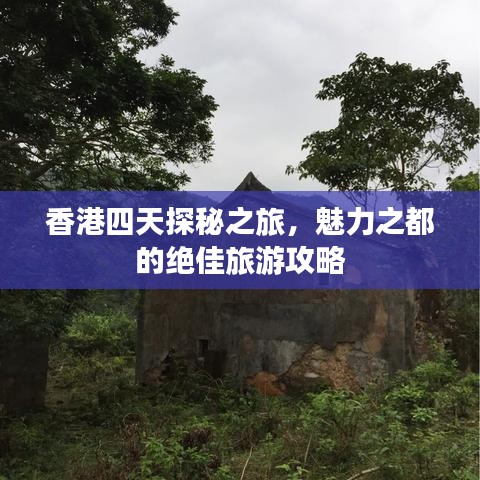 香港四天探秘之旅，魅力之都的絕佳旅游攻略