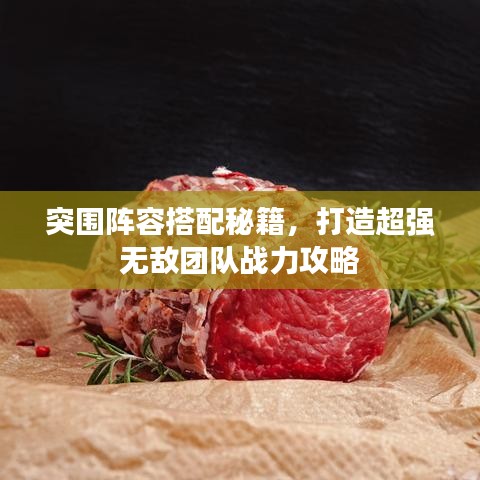 突圍陣容搭配秘籍，打造超強(qiáng)無(wú)敵團(tuán)隊(duì)?wèi)?zhàn)力攻略