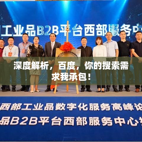 深度解析，百度，你的搜索需求我承包！