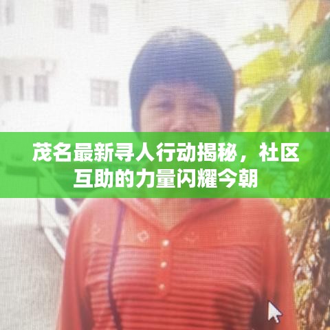 茂名最新尋人行動揭秘，社區(qū)互助的力量閃耀今朝