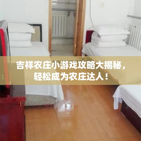 吉祥農(nóng)莊小游戲攻略大揭秘，輕松成為農(nóng)莊達人！