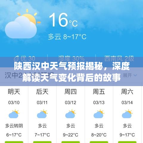 陜西漢中天氣預報揭秘，深度解讀天氣變化背后的故事