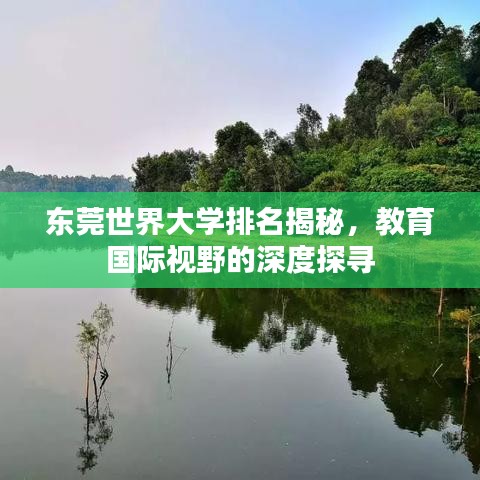東莞世界大學(xué)排名揭秘，教育國(guó)際視野的深度探尋
