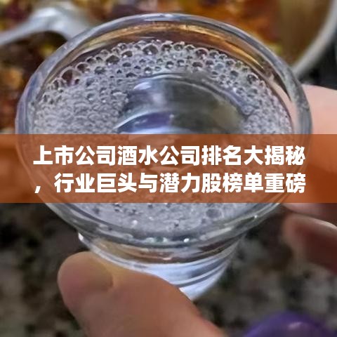 上市公司酒水公司排名大揭秘，行業(yè)巨頭與潛力股榜單重磅出爐！