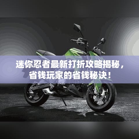 迷你忍者最新打折攻略揭秘，省錢玩家的省錢秘訣！