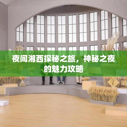 夜間湘西探秘之旅，神秘之夜的魅力攻略