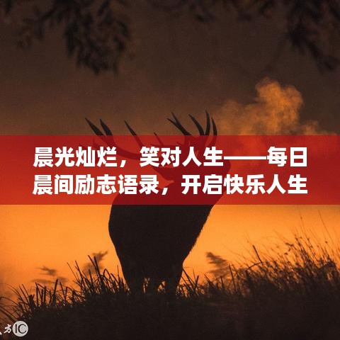 晨光燦爛，笑對人生——每日晨間勵(lì)志語錄，開啟快樂人生之旅！