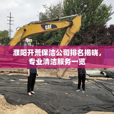 濮陽開荒保潔公司排名揭曉，專業(yè)清潔服務(wù)一覽