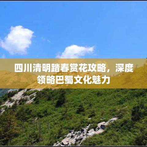 四川清明踏春賞花攻略，深度領(lǐng)略巴蜀文化魅力