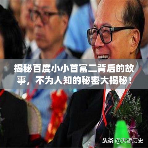 揭秘百度小小首富二背后的故事，不為人知的秘密大揭秘！