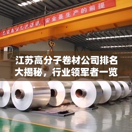 江蘇高分子卷材公司排名大揭秘，行業(yè)領(lǐng)軍者一覽無余！