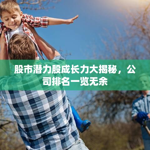 股市潛力股成長力大揭秘，公司排名一覽無余