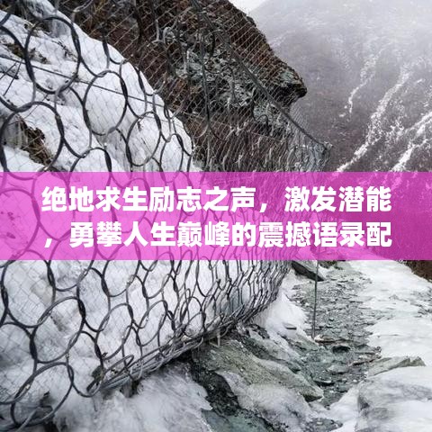 絕地求生勵(lì)志之聲，激發(fā)潛能，勇攀人生巔峰的震撼語(yǔ)錄配音！