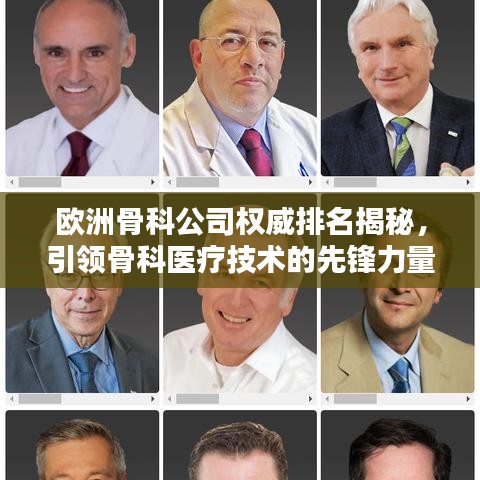 歐洲骨科公司權(quán)威排名揭秘，引領(lǐng)骨科醫(yī)療技術(shù)的先鋒力量