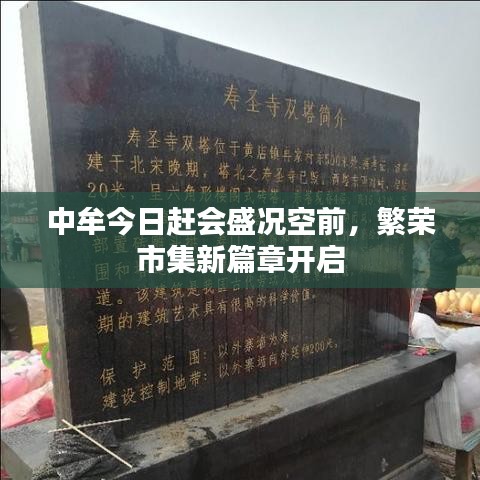 中牟今日趕會(huì)盛況空前，繁榮市集新篇章開(kāi)啟