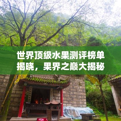 世界頂級水果測評榜單揭曉，果界之巔大揭秘！