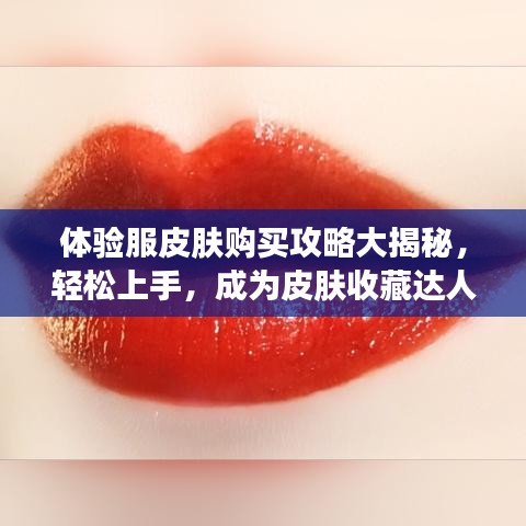 體驗(yàn)服皮膚購(gòu)買(mǎi)攻略大揭秘，輕松上手，成為皮膚收藏達(dá)人！