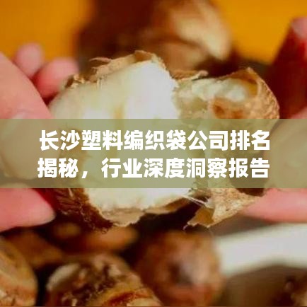 長(zhǎng)沙塑料編織袋公司排名揭秘，行業(yè)深度洞察報(bào)告！