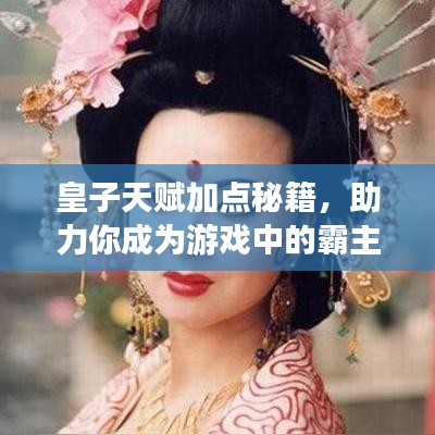 皇子天賦加點秘籍，助力你成為游戲中的霸主！