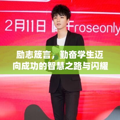 勵(lì)志箴言，勤奮學(xué)生邁向成功的智慧之路與閃耀之光