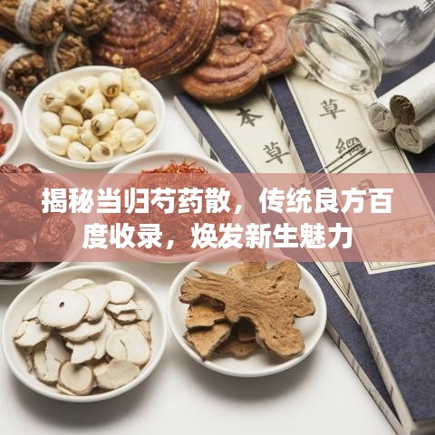 揭秘當歸芍藥散，傳統(tǒng)良方百度收錄，煥發(fā)新生魅力