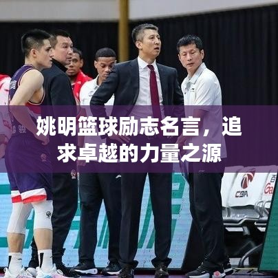 姚明籃球勵志名言，追求卓越的力量之源