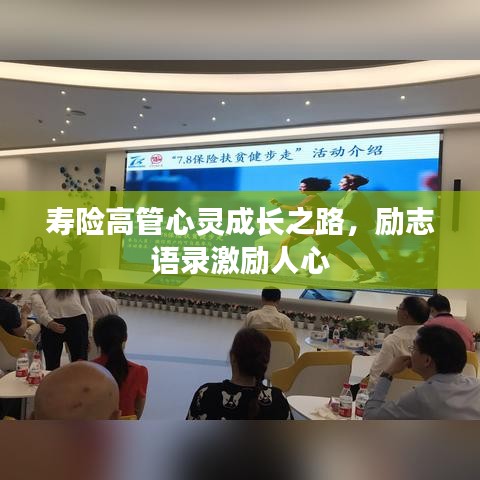 壽險高管心靈成長之路，勵志語錄激勵人心