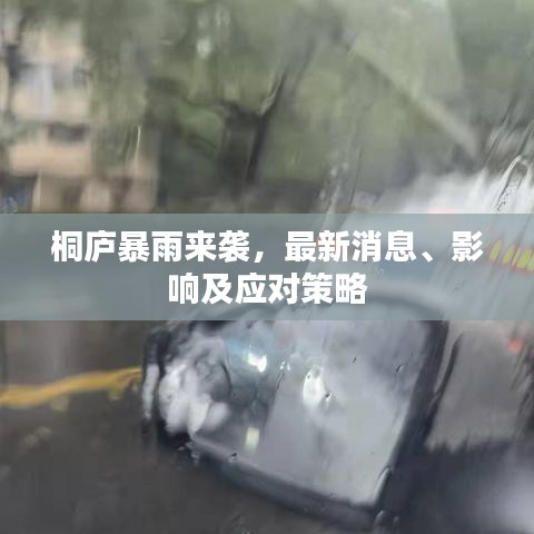 桐廬暴雨來襲，最新消息、影響及應(yīng)對策略