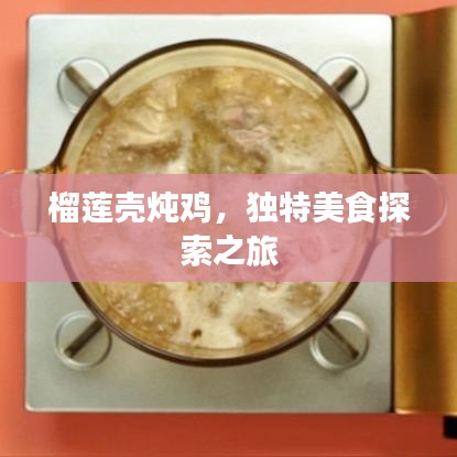 榴蓮殼燉雞，獨特美食探索之旅