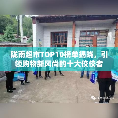 隴南超市TOP10榜單揭曉，引領(lǐng)購(gòu)物新風(fēng)尚的十大佼佼者