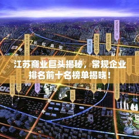 江蘇商業(yè)巨頭揭秘，常規(guī)企業(yè)排名前十名榜單揭曉！