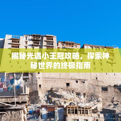 揭秘光遇小王冠攻略，探索神秘世界的終極指南