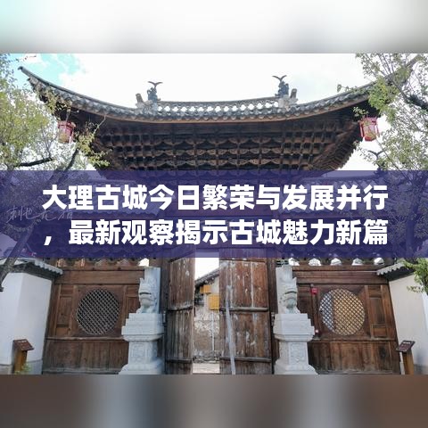 大理古城今日繁榮與發(fā)展并行，最新觀察揭示古城魅力新篇章