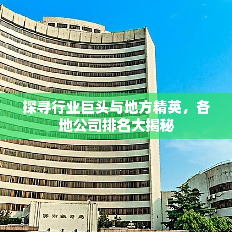 探尋行業(yè)巨頭與地方精英，各地公司排名大揭秘