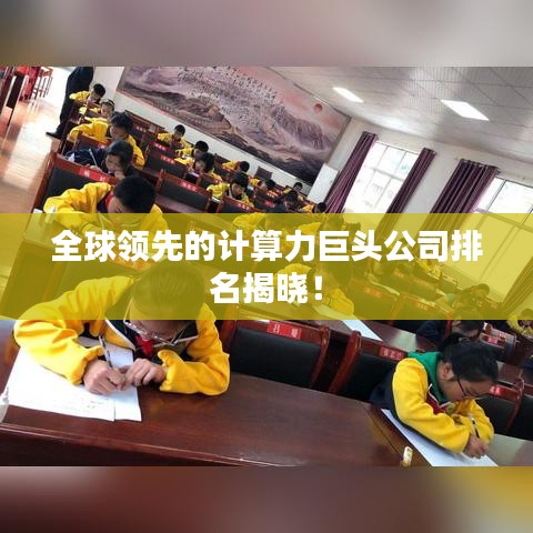 全球領(lǐng)先的計算力巨頭公司排名揭曉！