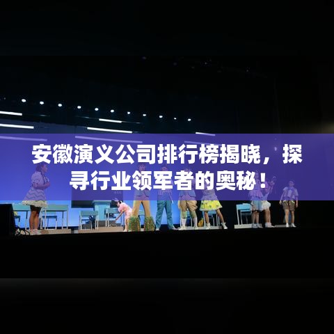安徽演義公司排行榜揭曉，探尋行業(yè)領(lǐng)軍者的奧秘！