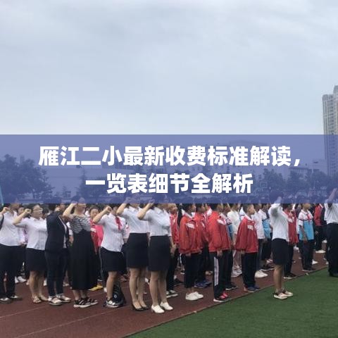 雁江二小最新收費標準解讀，一覽表細節(jié)全解析