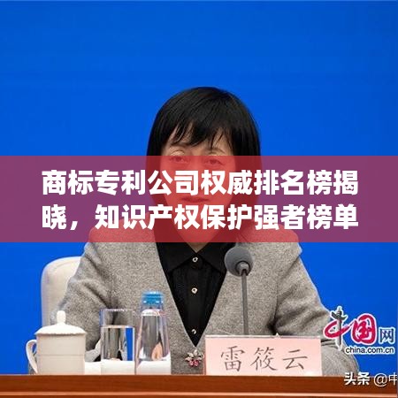商標(biāo)專利公司權(quán)威排名榜揭曉，知識(shí)產(chǎn)權(quán)保護(hù)強(qiáng)者榜單揭秘！