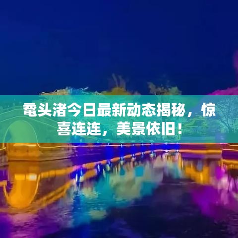 黿頭渚今日最新動(dòng)態(tài)揭秘，驚喜連連，美景依舊！