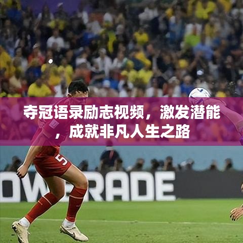 奪冠語錄勵(lì)志視頻，激發(fā)潛能，成就非凡人生之路