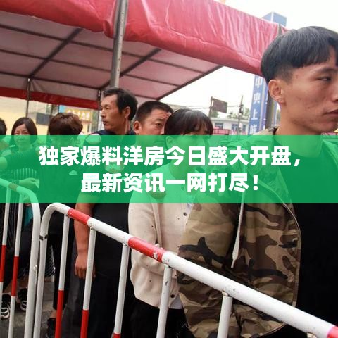 獨(dú)家爆料洋房今日盛大開(kāi)盤(pán)，最新資訊一網(wǎng)打盡！
